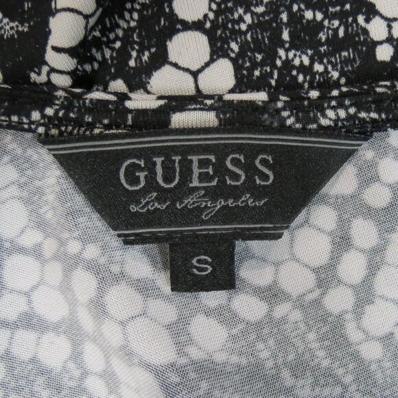 Guess Floral Lace Print Sleeveless Blouse - Picture 5 of 5